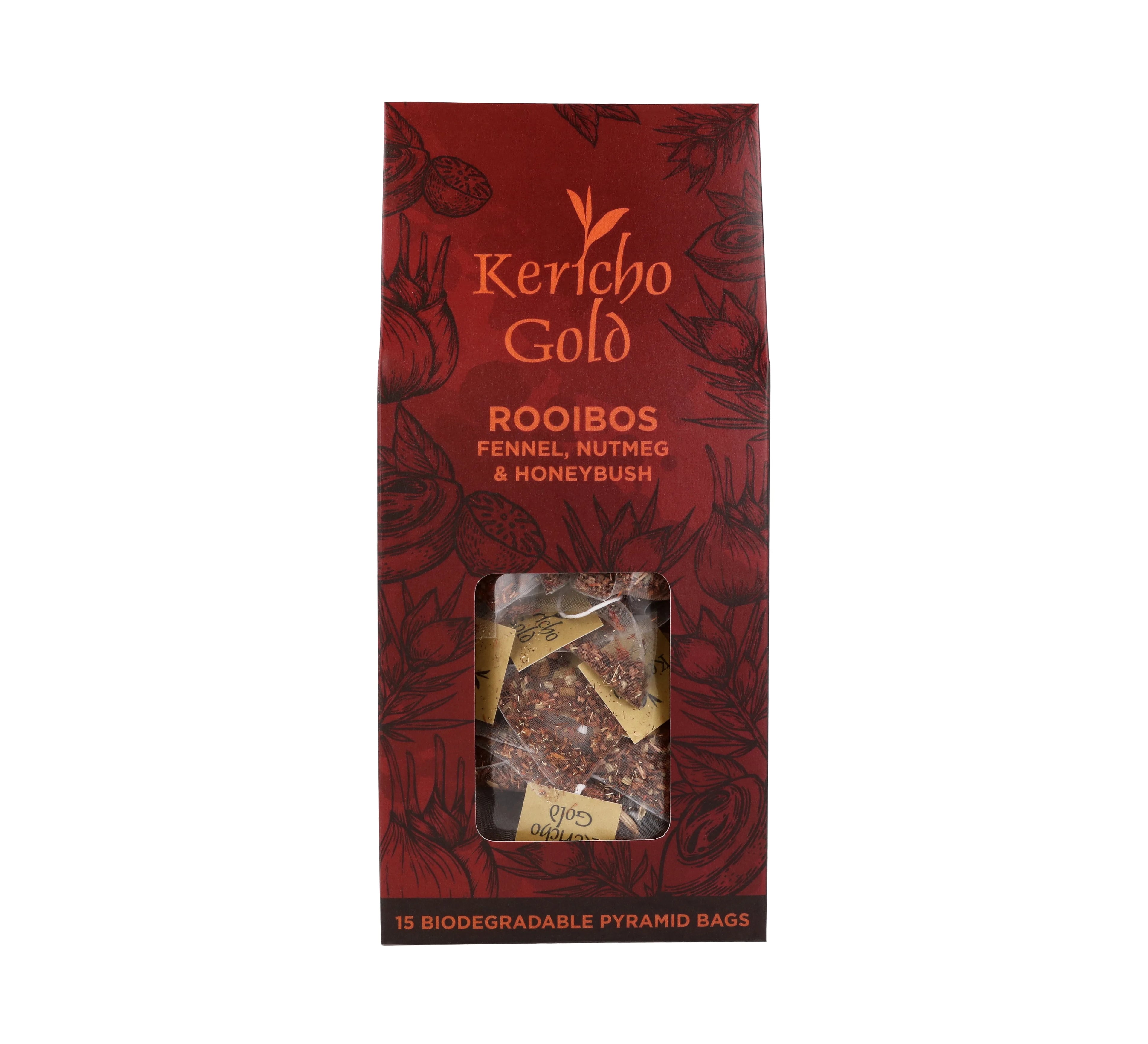 Herbata Rooibos, koper włoski, gałka muszkatołowa  Linia essence