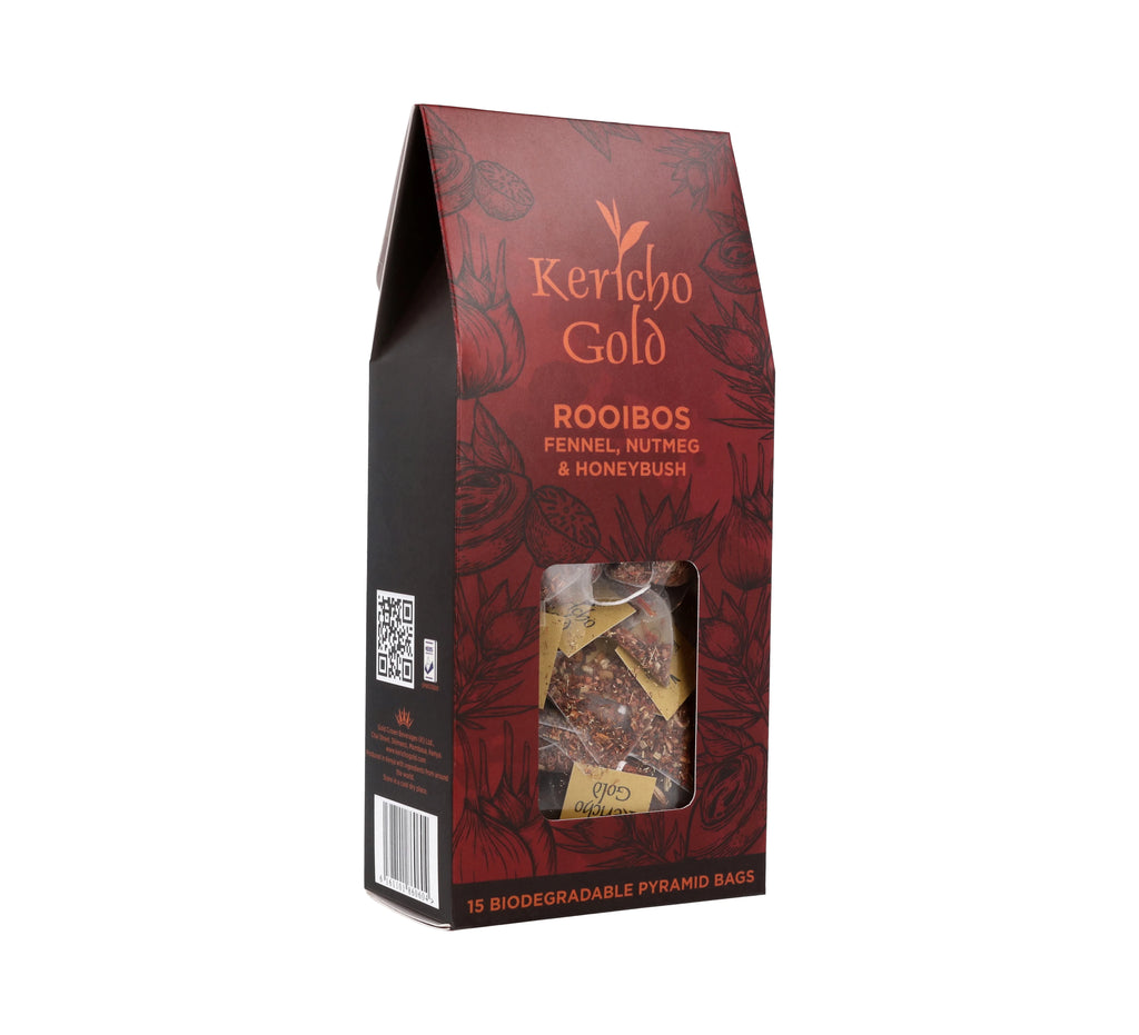 Herbata Rooibos, koper włoski, gałka muszkatołowa  Linia essence
