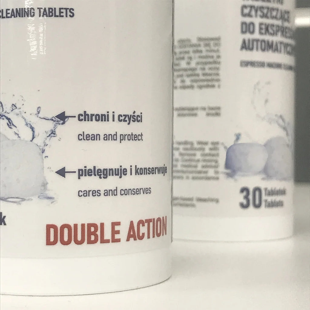 Tabletki czyszczące double action