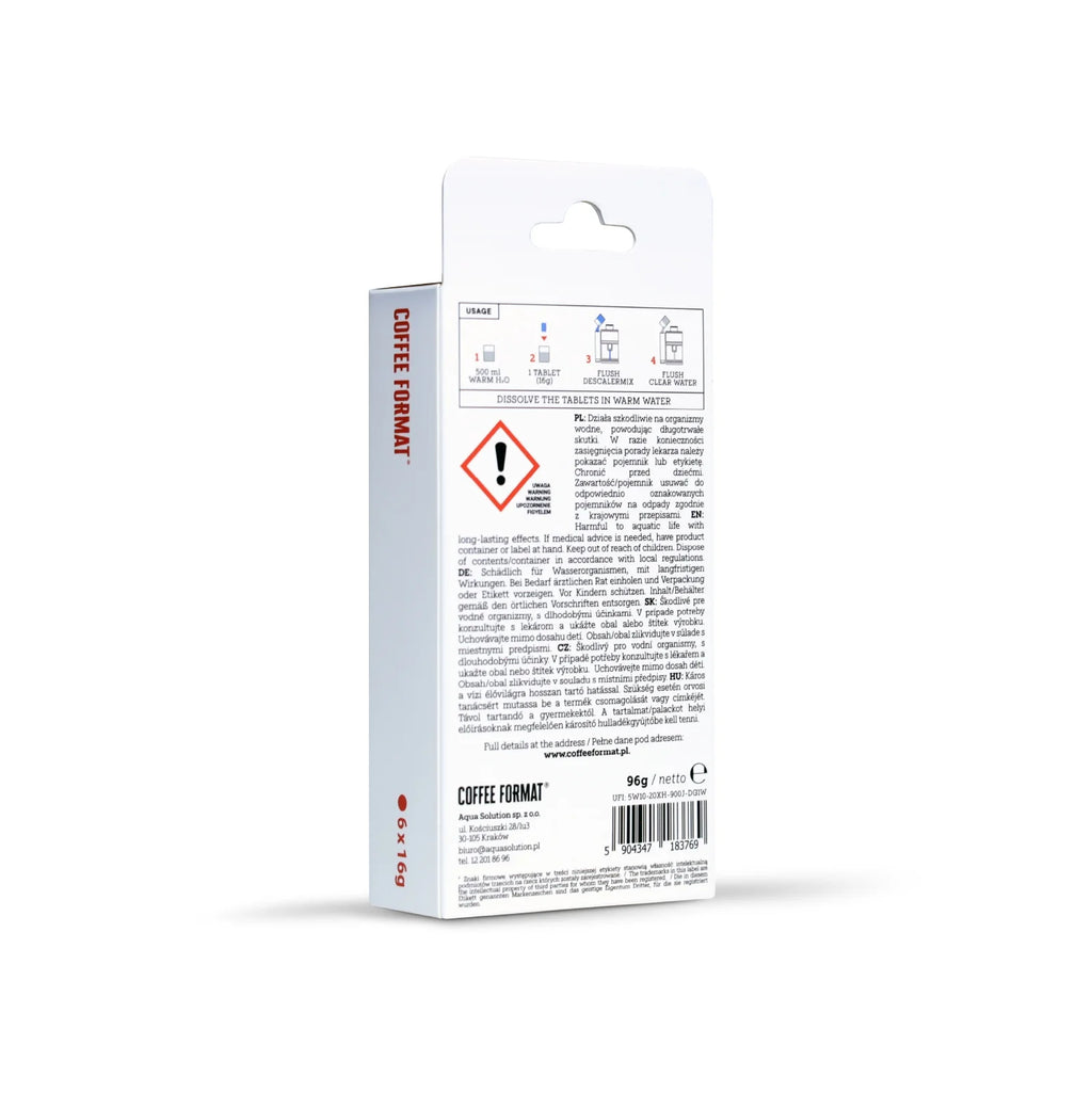 CF Descaler Tab+ Tabletki odkamieniające do ekspresu
