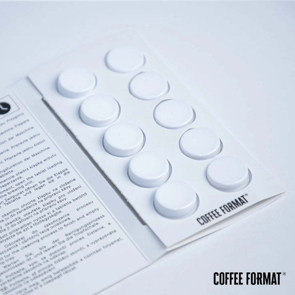 Coffee Format Cleaning TABS+ Tabletki do czyszczenia ekspresów