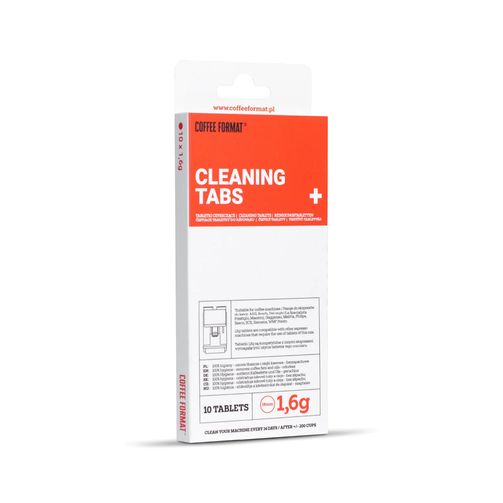 Coffee Format Cleaning TABS+ Tabletki do czyszczenia ekspresów
