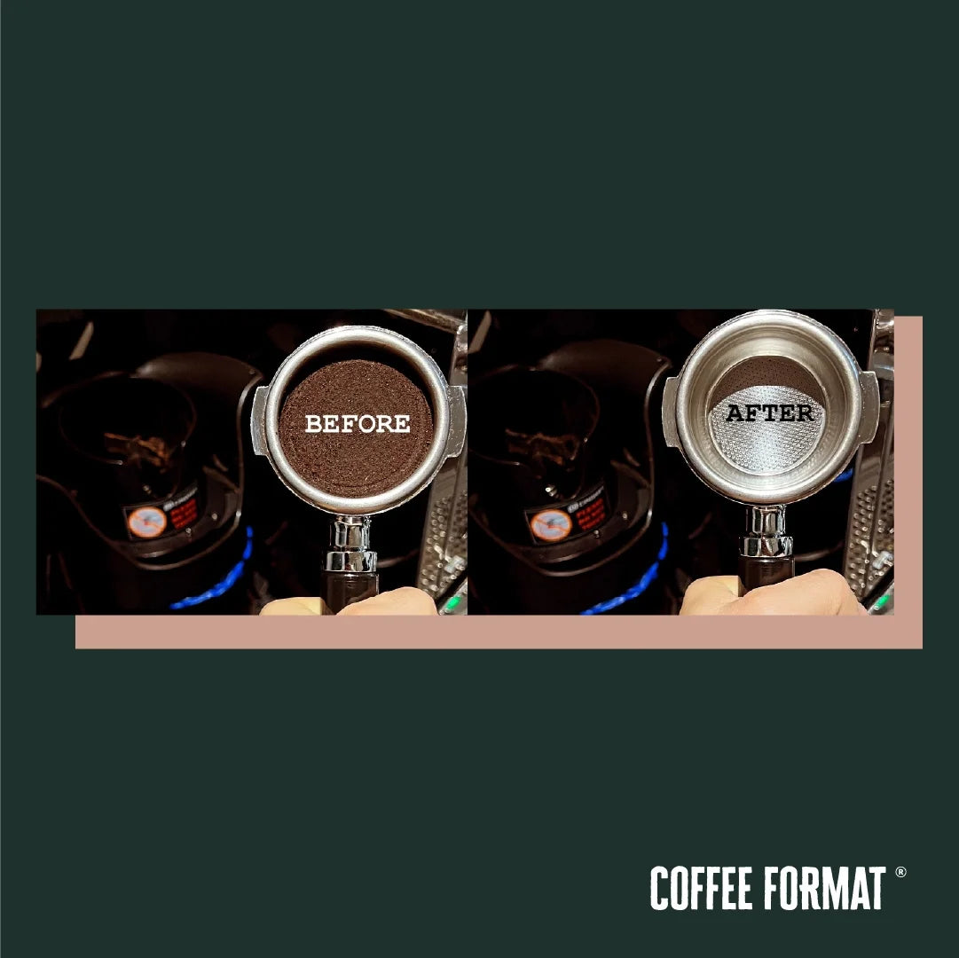 Automatyczny Cleaner do portafiltra Coffee Format