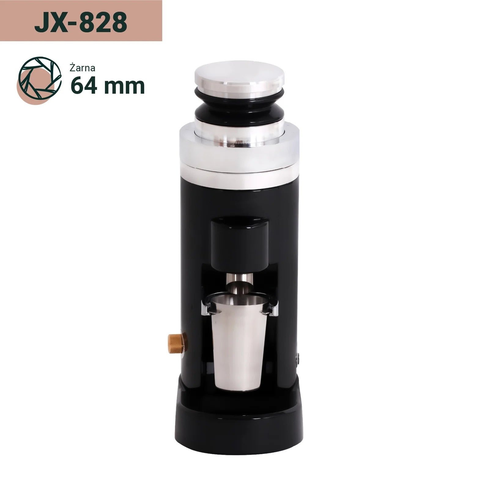 Młynek do kawy typu single-dose JX-828 (żarna 64mm) - Coffee Format