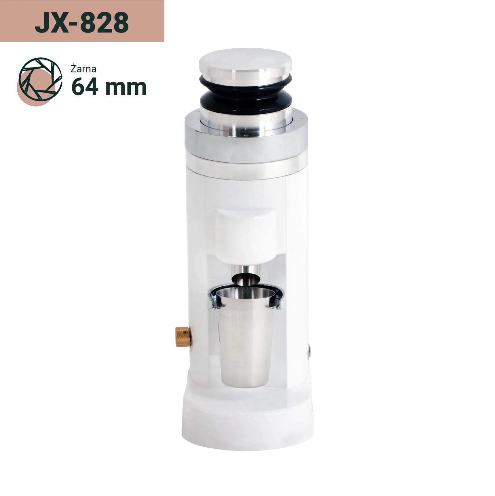 Młynek do kawy typu single-dose JX-828 (żarna 64mm) - Coffee Format