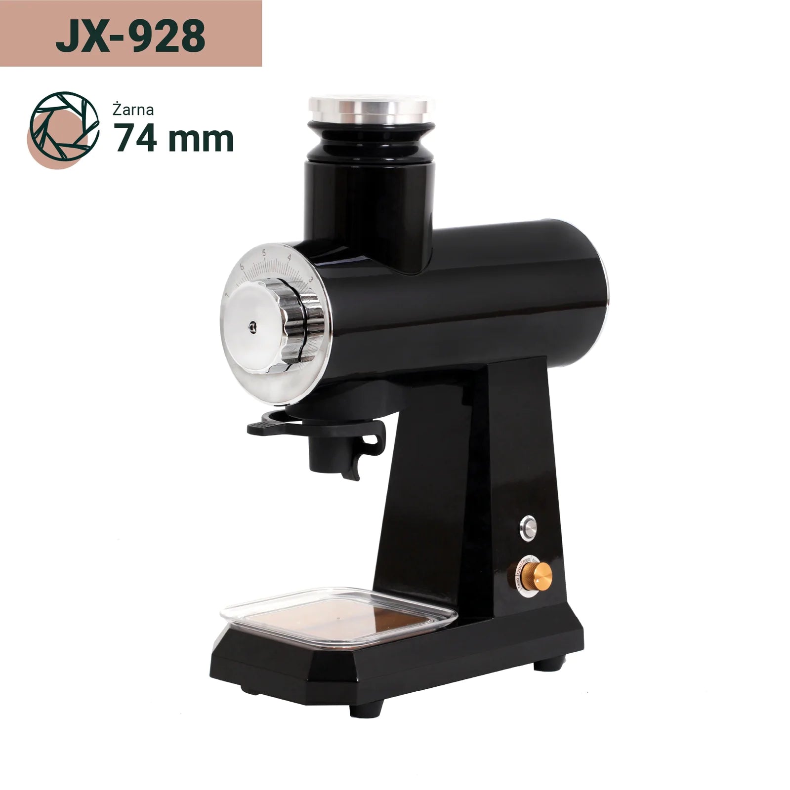 Młynek do kawy typu single-dose JX-928 (żarna 74mm) - Coffee Format
