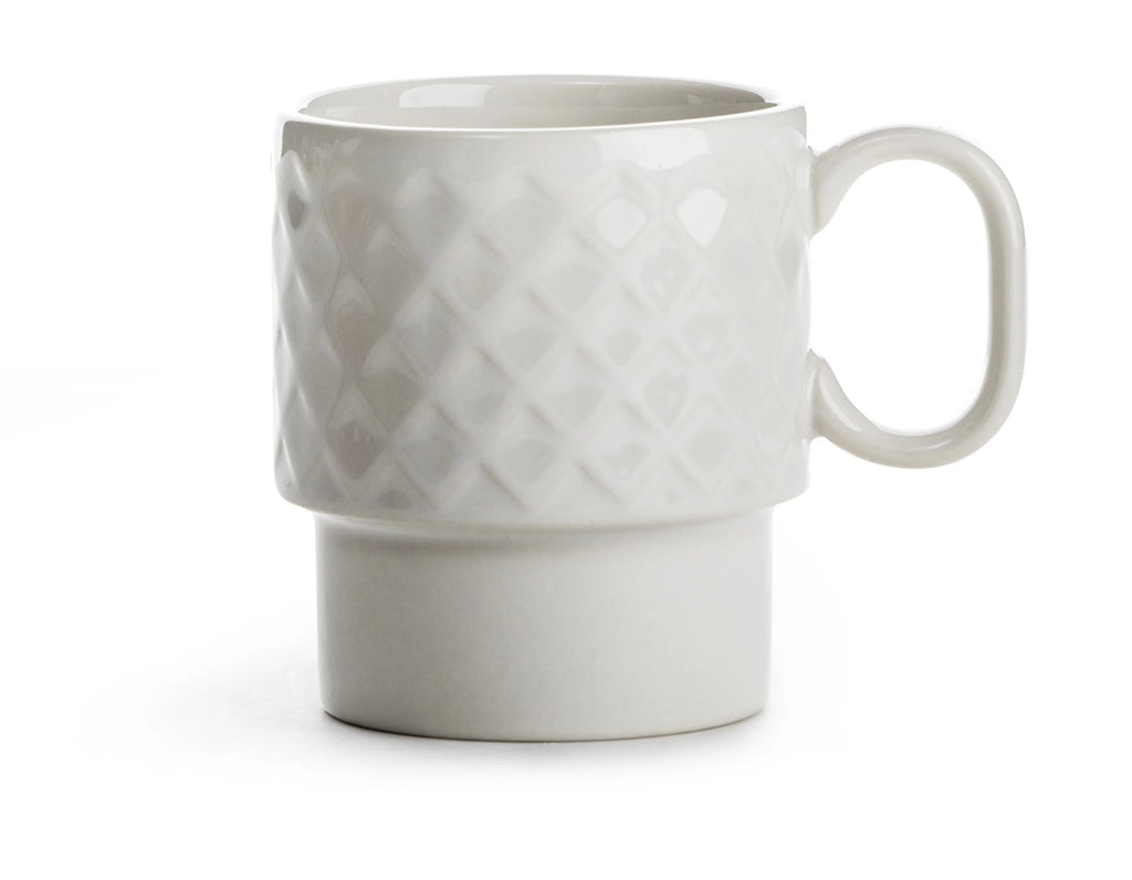 Coffee - filiżanka do kawy, biała, ceramika, 0,25 l, wys. 9 cm